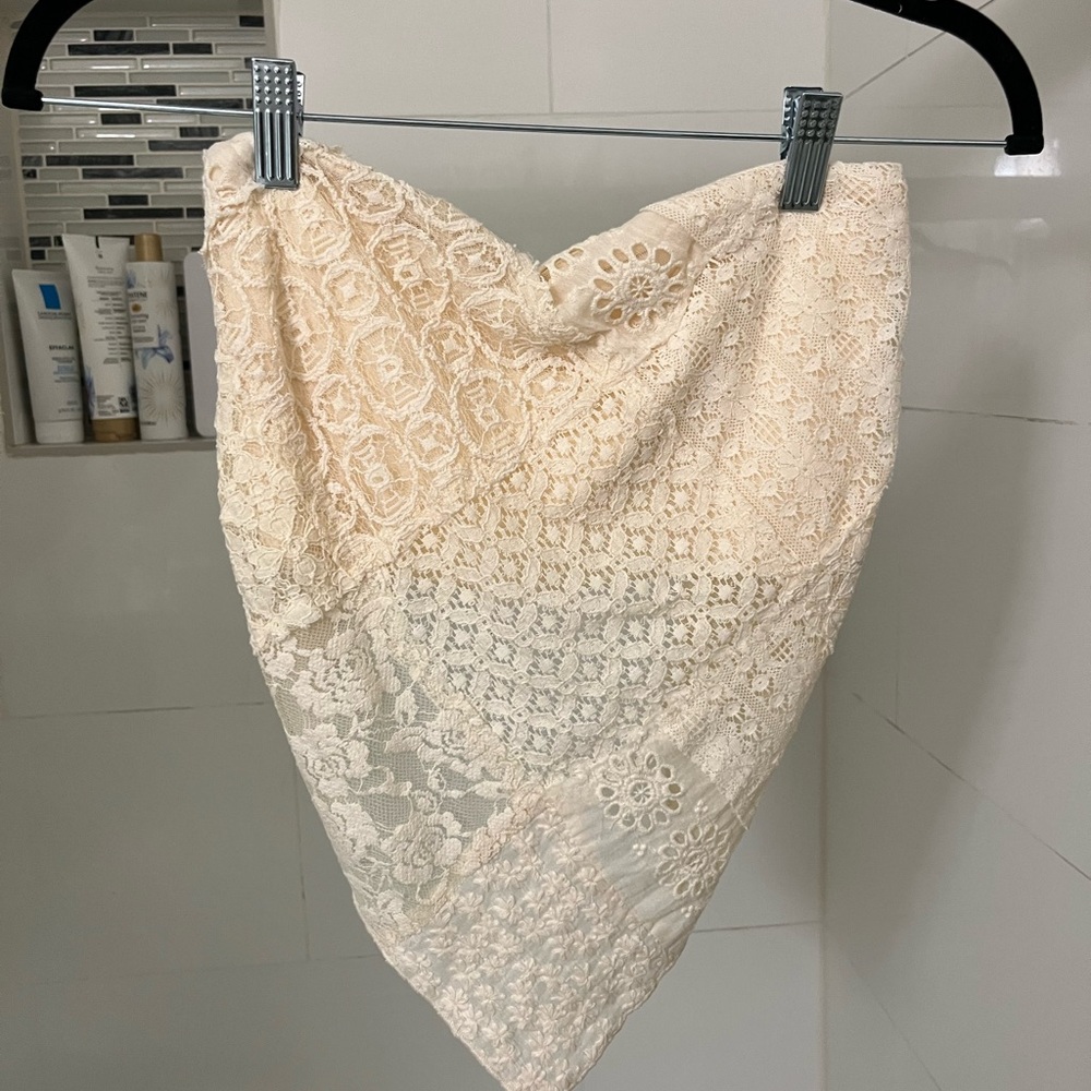 Free People One Raya Lace Bandana Top